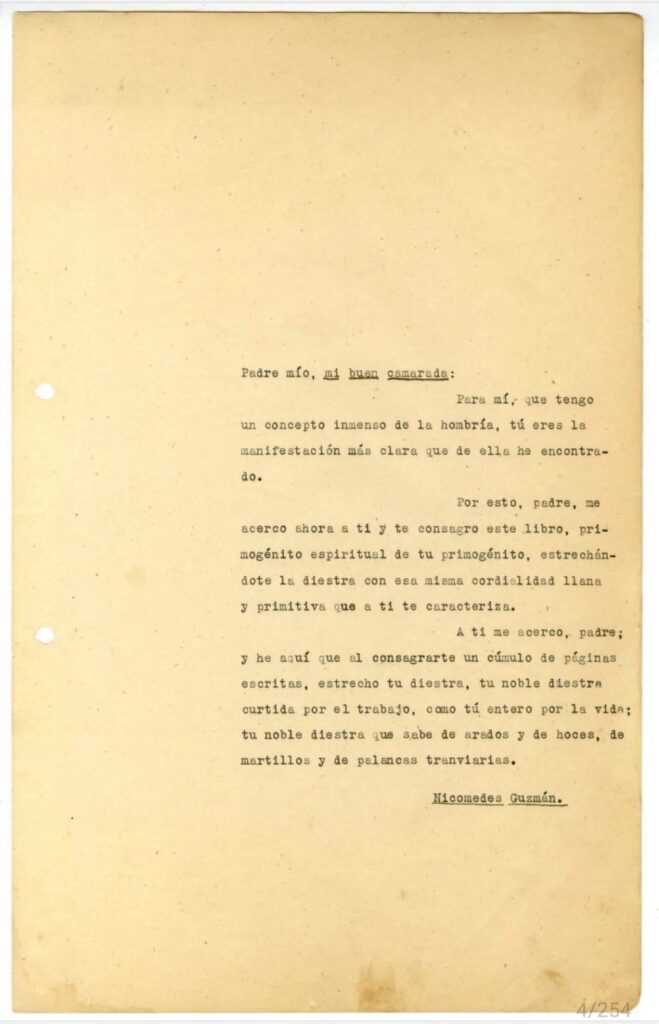 Memoria Chilena Nicomedes Guzmán