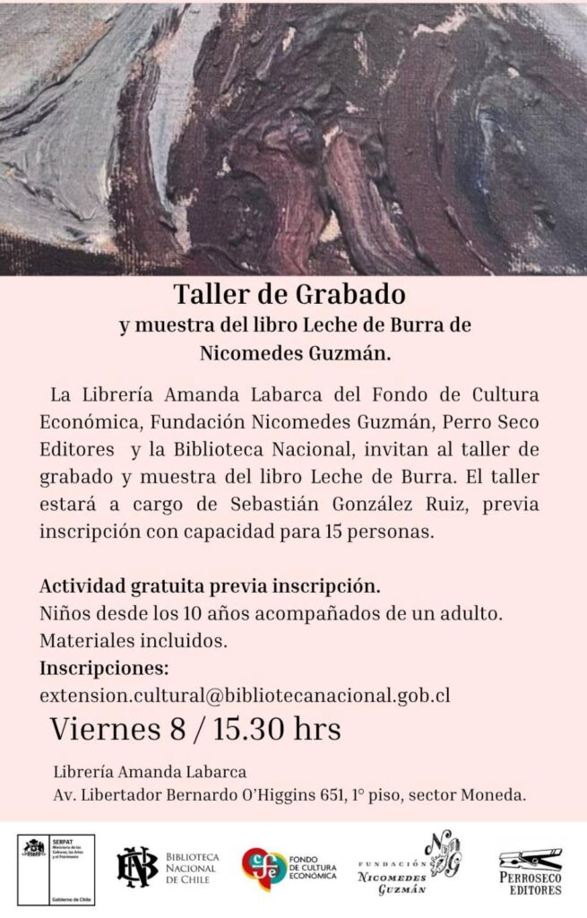 Taller en librería Amanda Labarca
