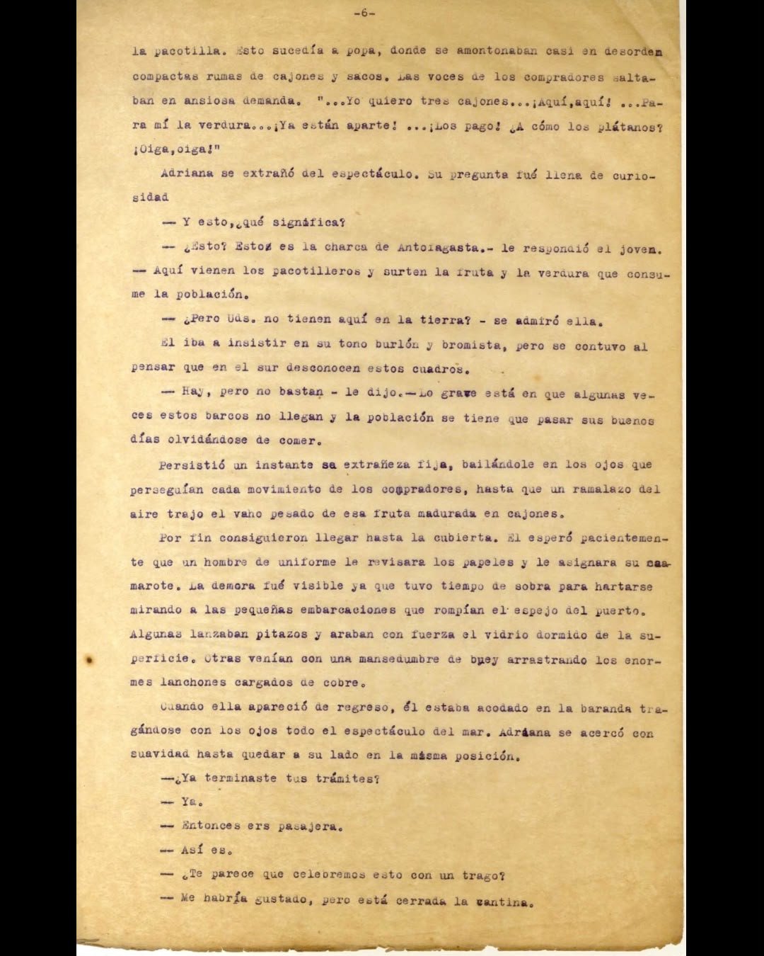 novela Puerto de Embarque de Mario Bahamonde